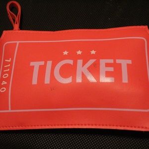 Movie Ticket Ipsy Bag (COMES WITH FREE FACEMASK)